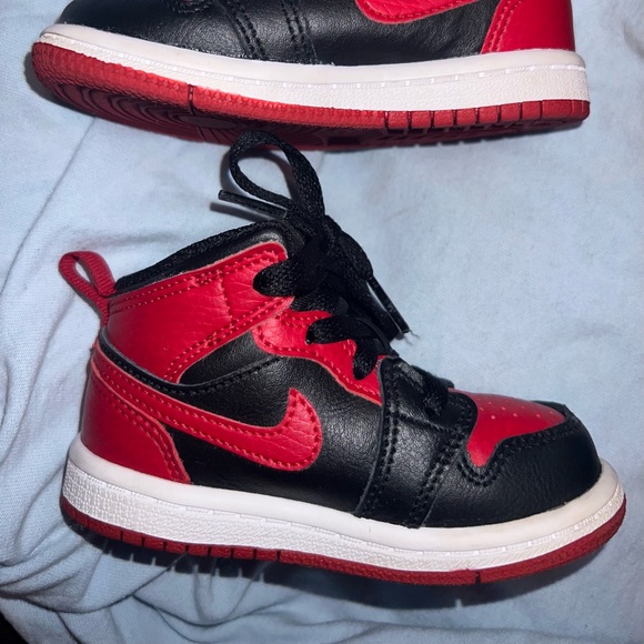 Nike Shoes Kid Air Jordan Red And Black Poshmark